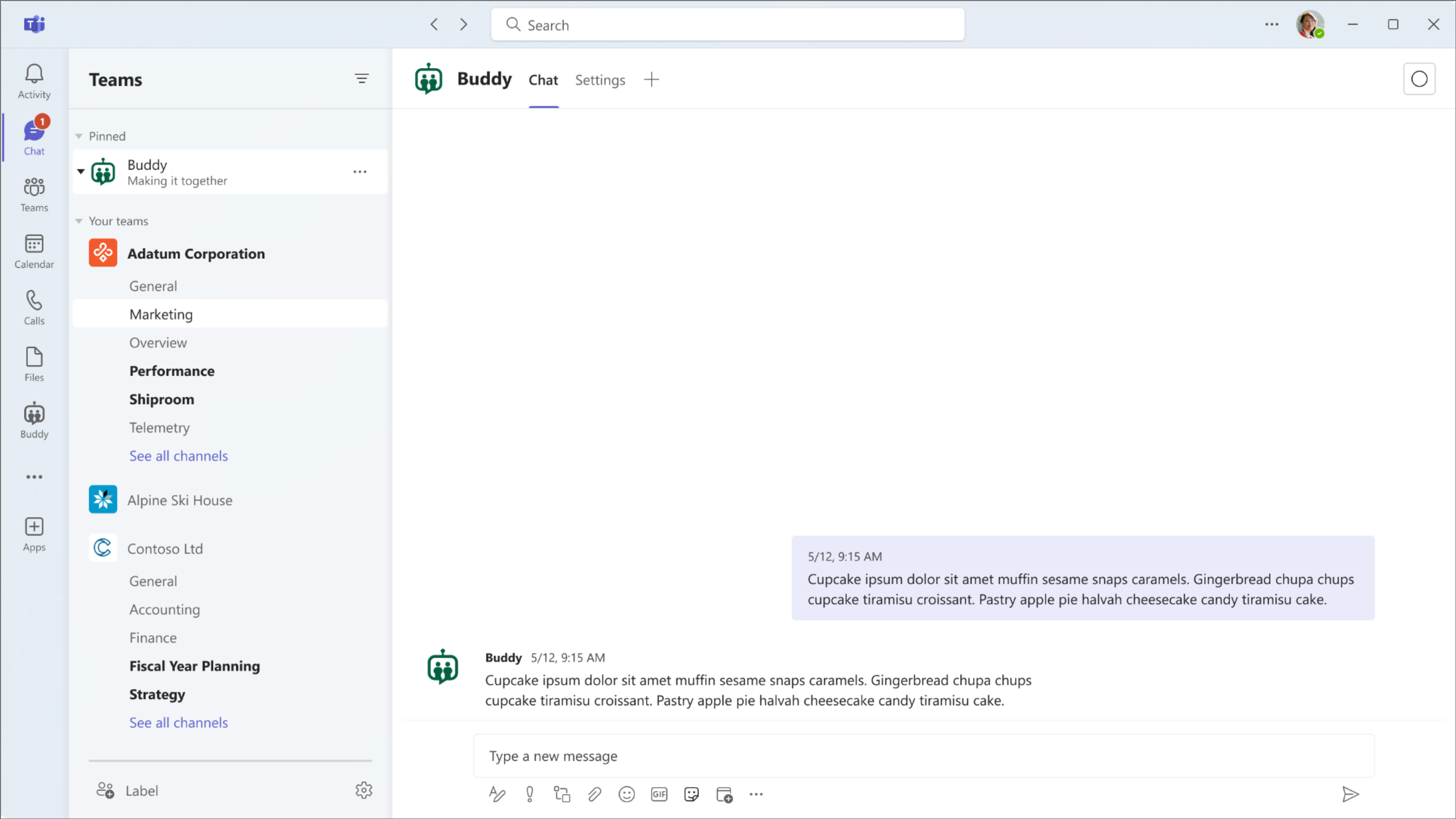 Buddy Screenshot